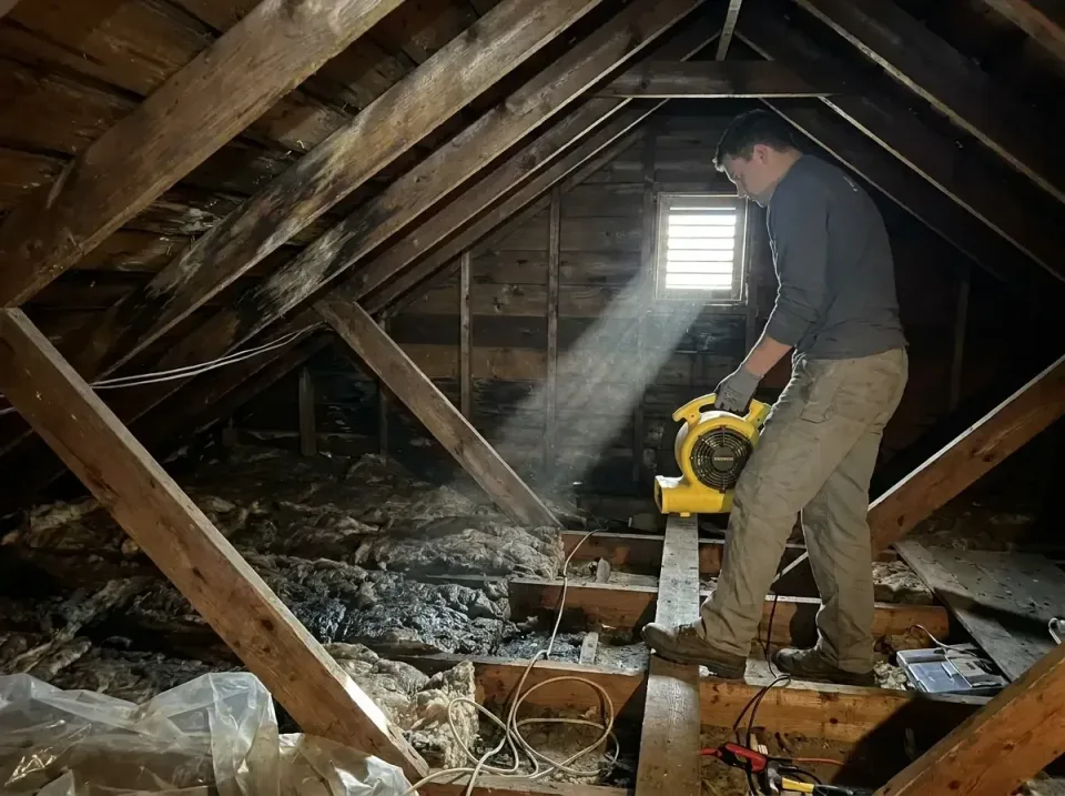 attic-water-damage-drying-proc-007 — frequently asked questions, Emergency Water Extraction & 24/7 Flood Response in Prior L…